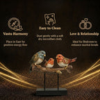 Short Details of Elegant Bird Family Showpiece