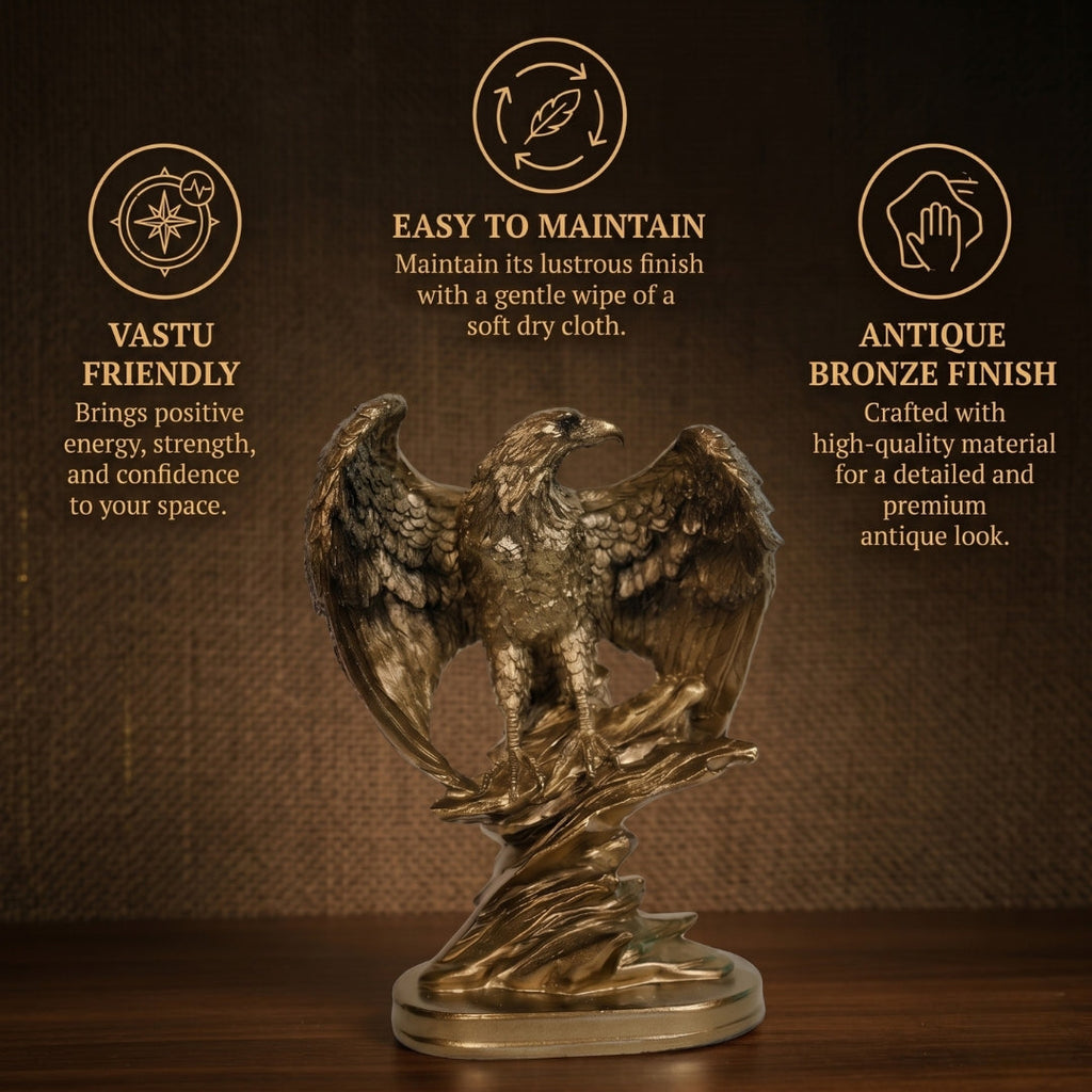 Short Details of Majestic Flying Eagle Showpiece