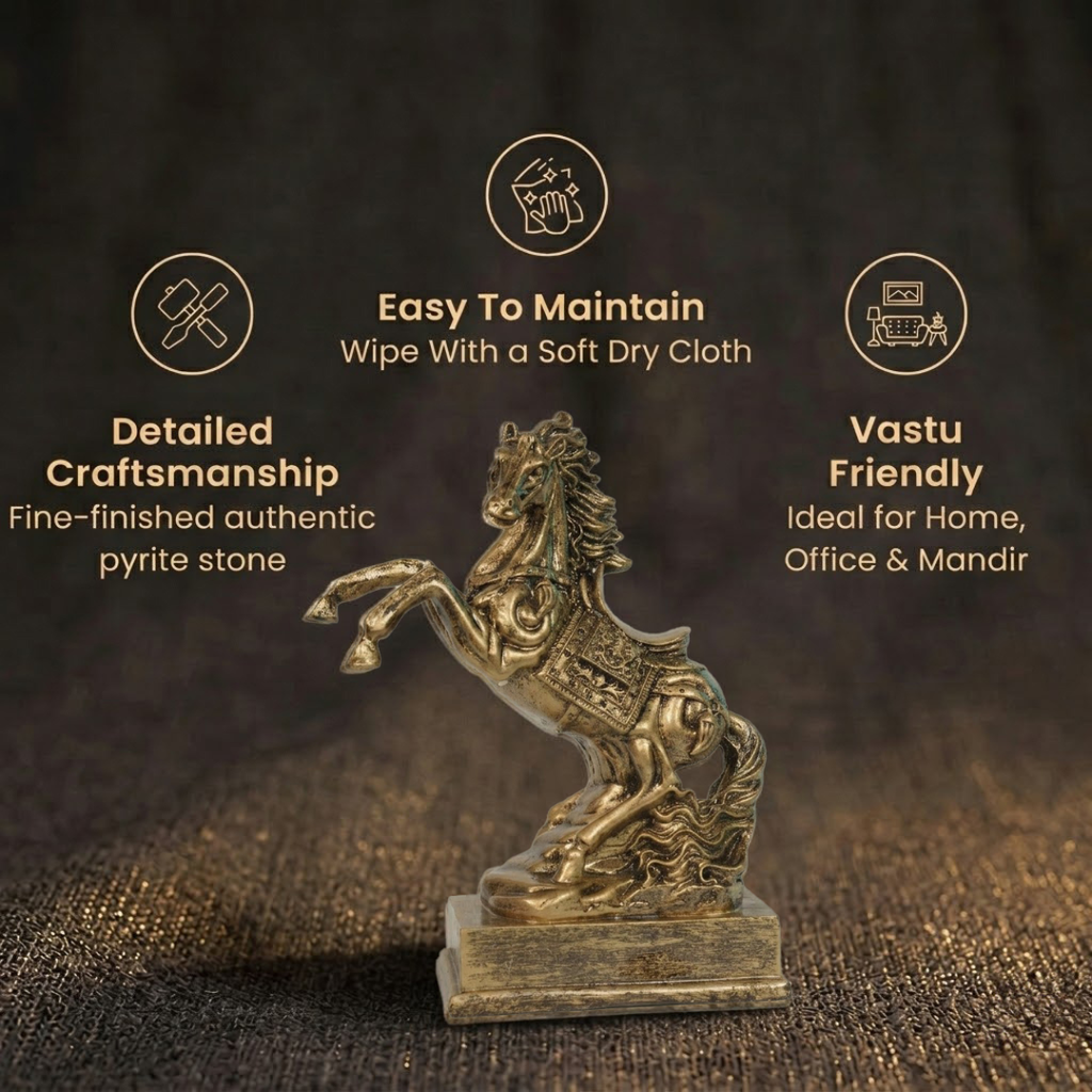 Short Details of Majestic Rearing Horse Showpiece