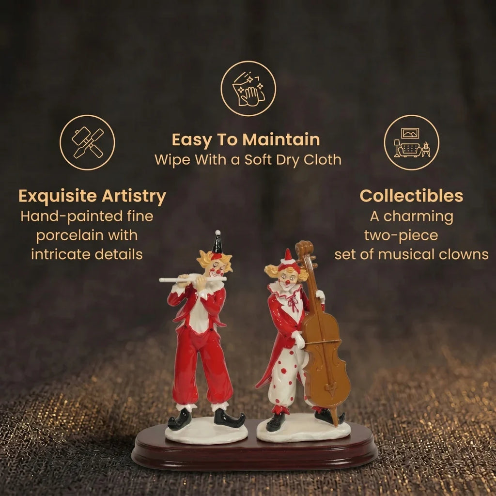 Short Details of Whimsical Musical Joker Duo