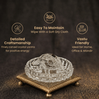 Short details of Crystal Tortoise with Glass Plate