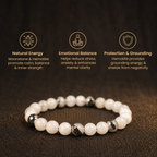 Short details of Natural Tourmalinated Quartz Energy Bracelet