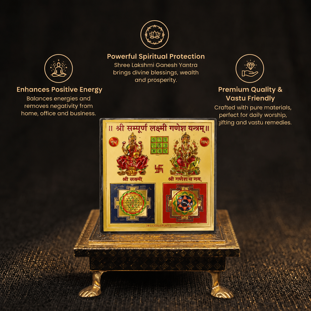 Short details of Shree Sampurna Lakshmi Ganesh Yantra