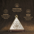 Short details of Silver Triangular Saraswati Vagvadini Yantra Tavij