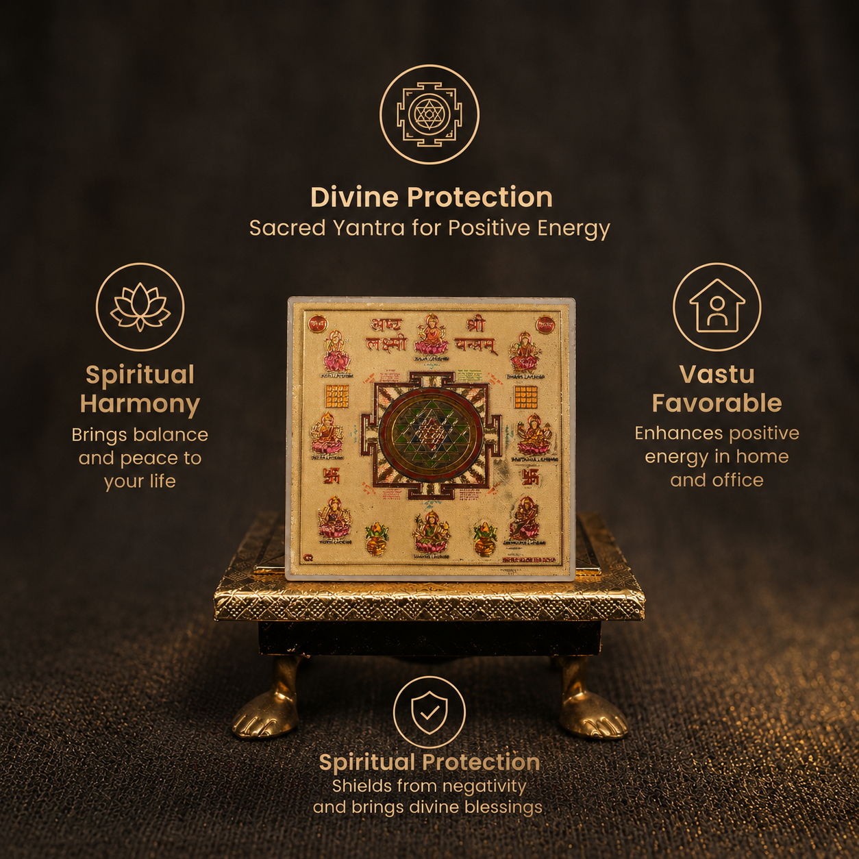 Short details of the Ashta Lakshmi Shree Yantra