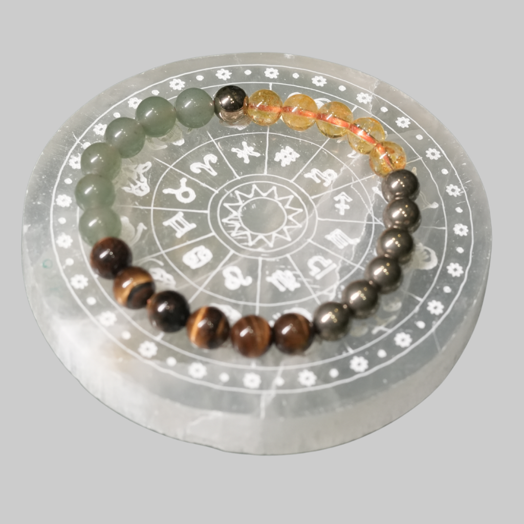 Vastu Laxmi Multi-Stone Prosperity & Wealth Synergy Bracelet